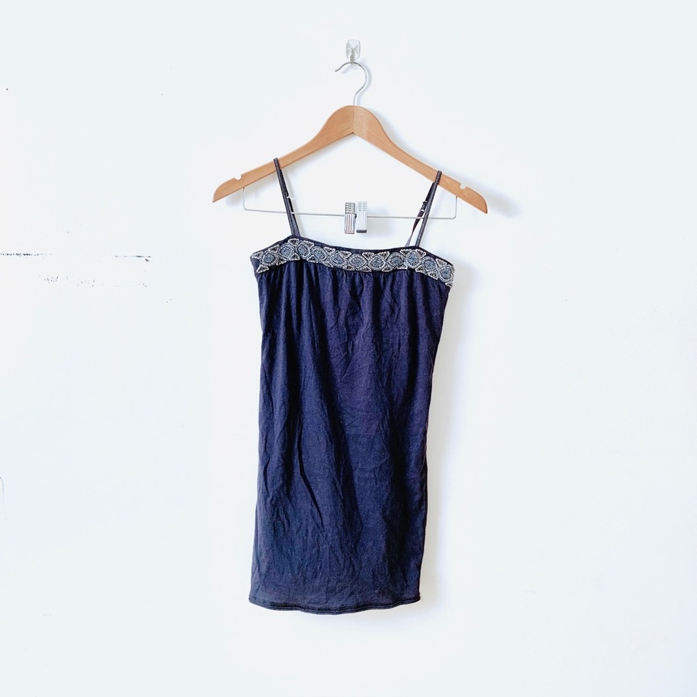 American Eagle Beaded Detail Tank Top